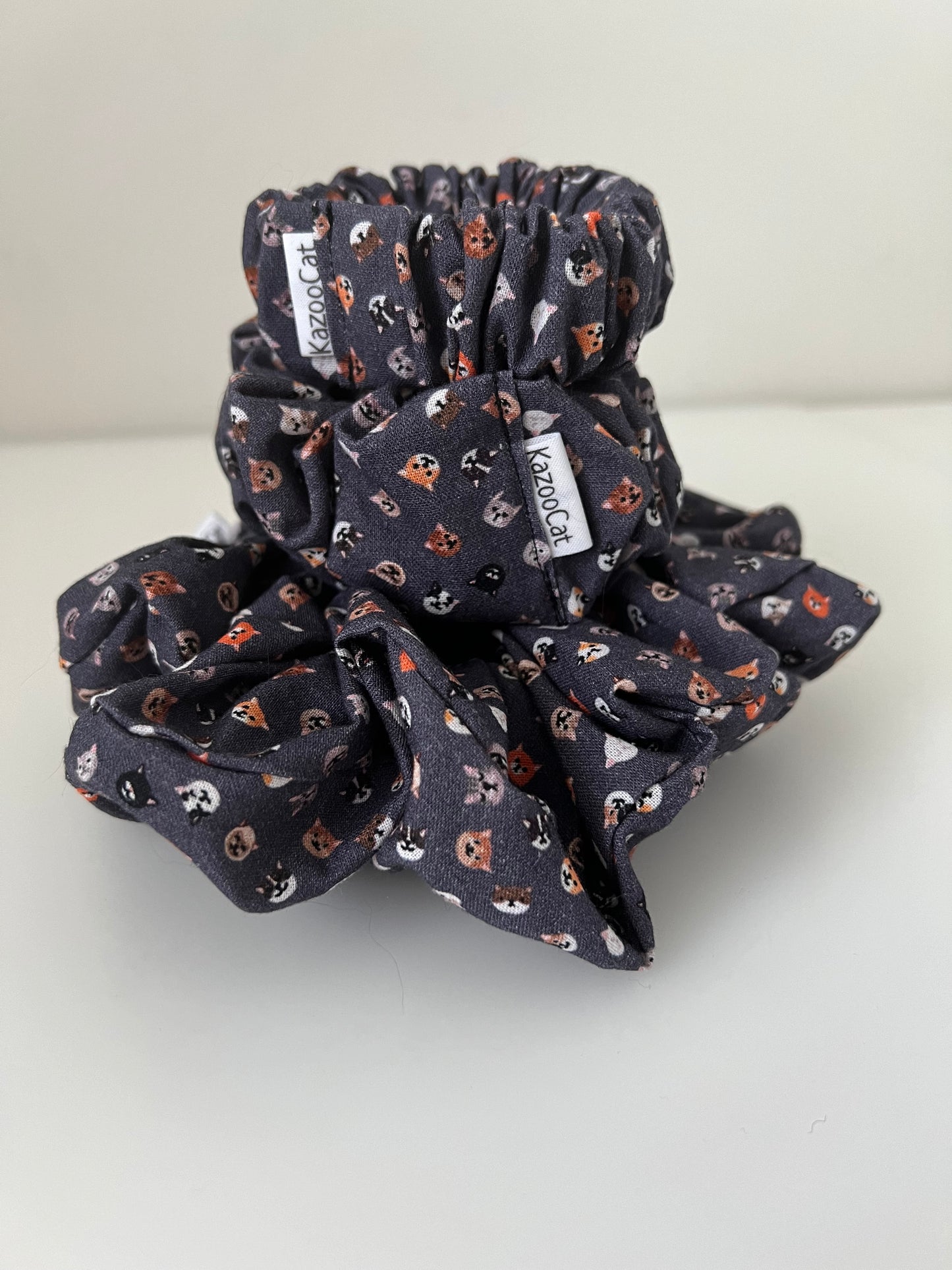 Mini cats and dogs scrunchie