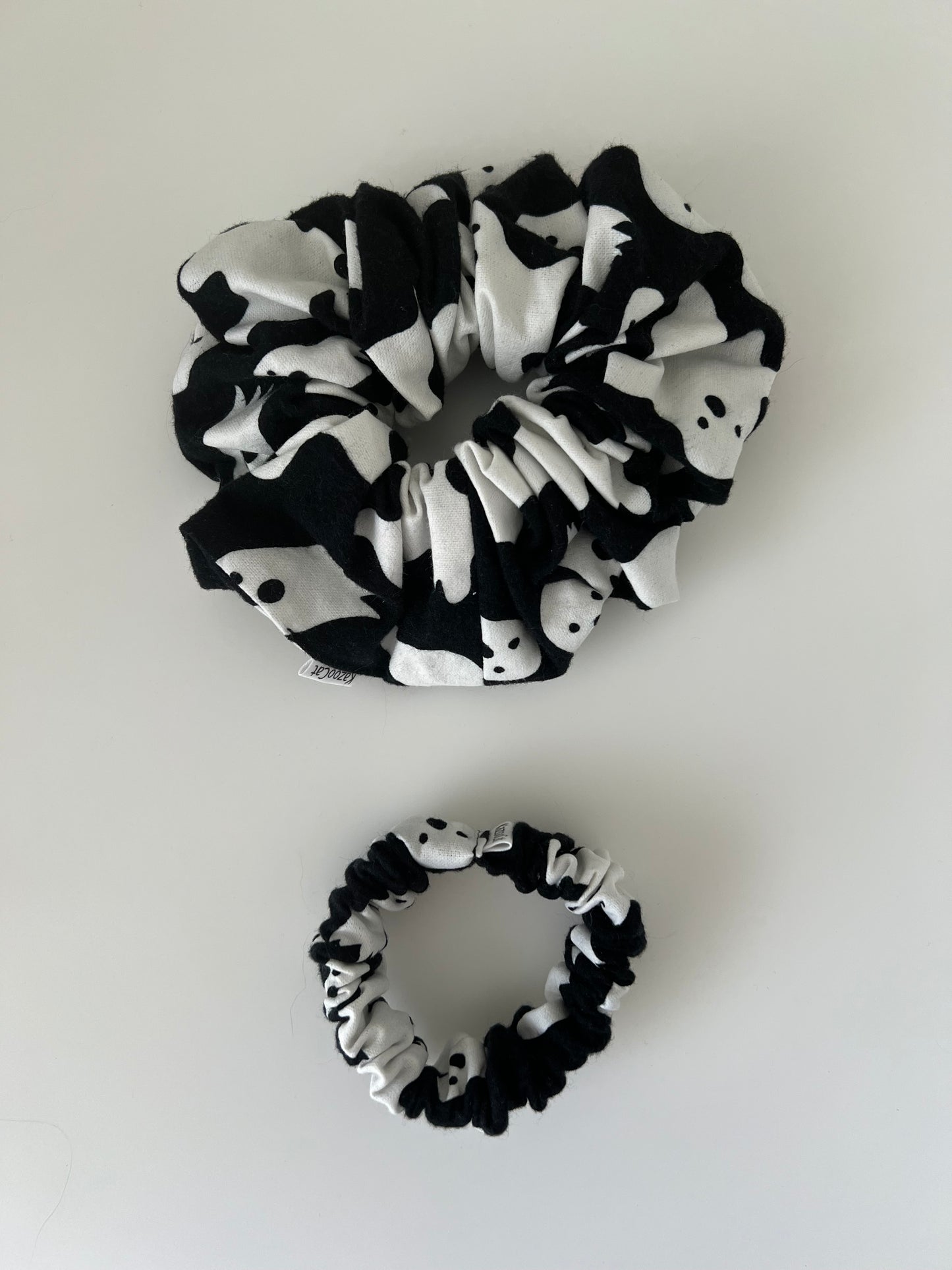 Glow-in-the-Dark Ghosts Scrunchie