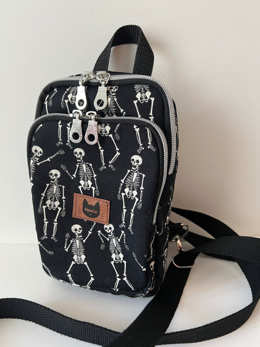 Dancing Skeleton Crossbody Bag (PREORDER)