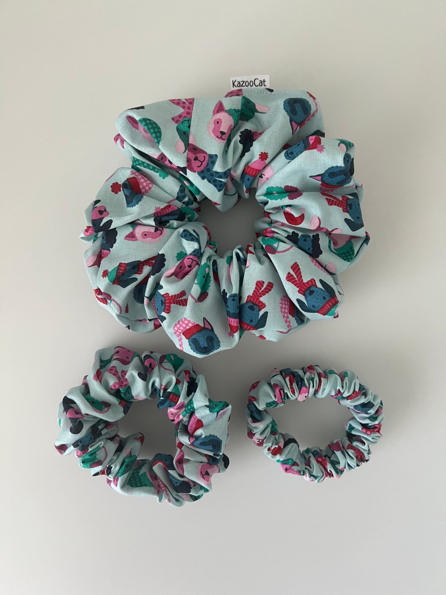 Winter Dogs Scrunchie