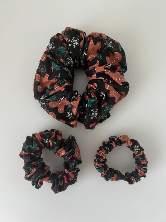 Gingerbread Man Scrunchie