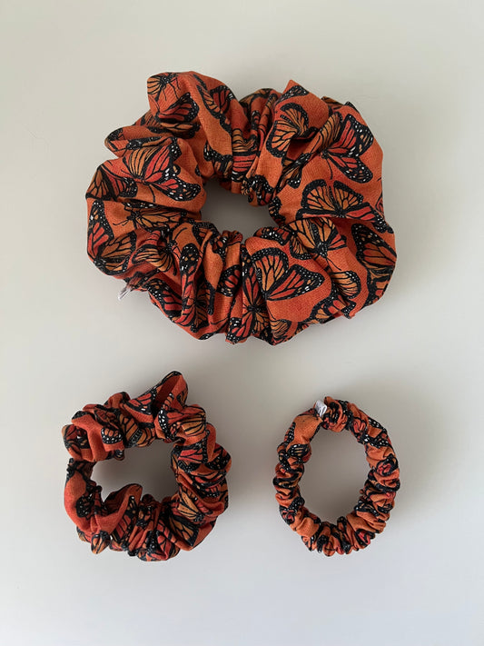 Monarch Butterfly Scrunchie