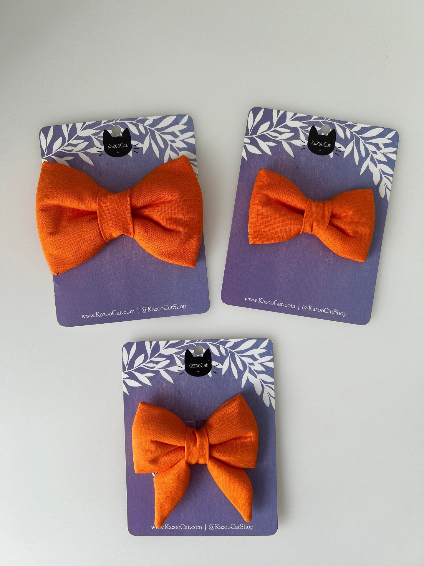 Solid Colored Bows - Handmade with Elastic Straps