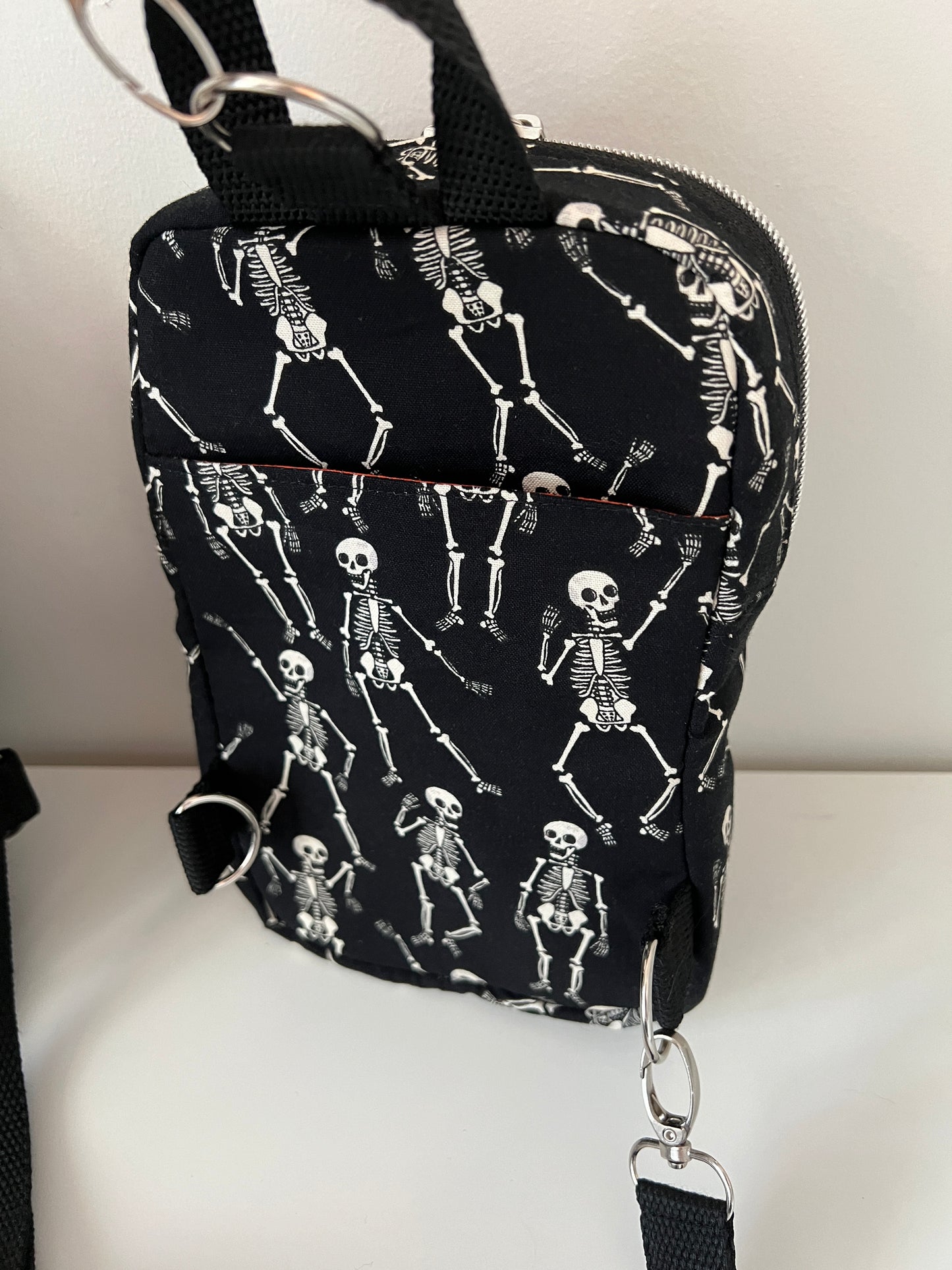 Dancing Skeleton Crossbody Bag (PREORDER)