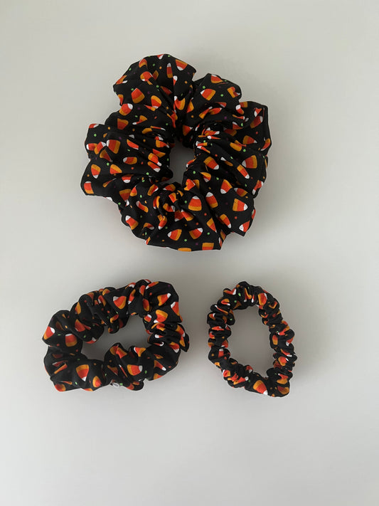 Candy Corn Scrunchie