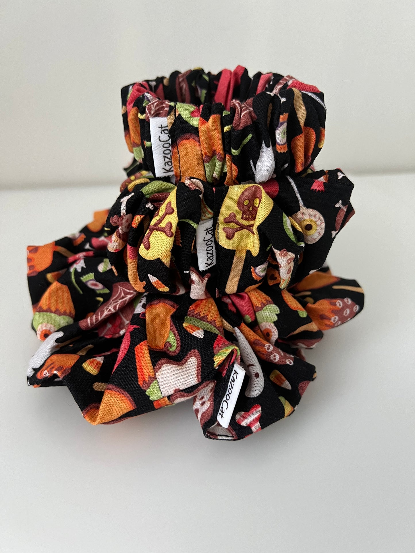 Halloween Candy Scrunchie