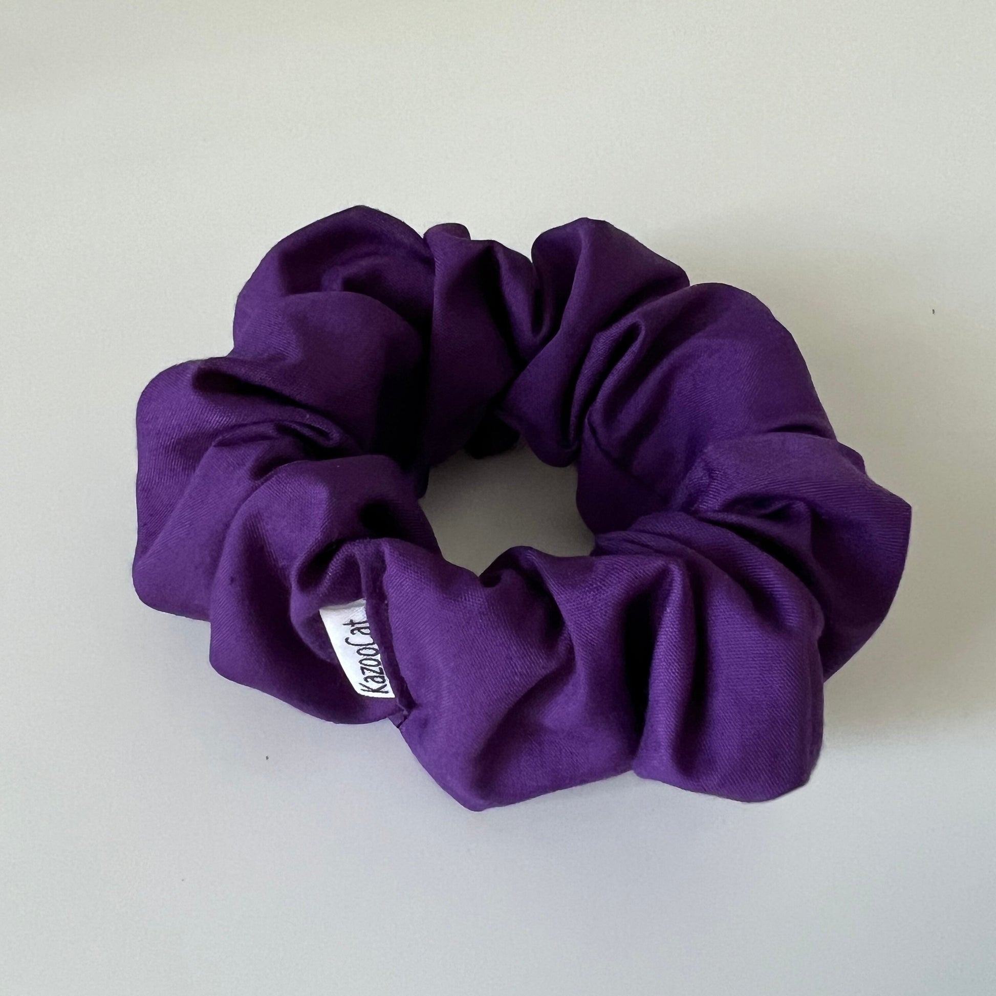 Dark Purple Scrunchie