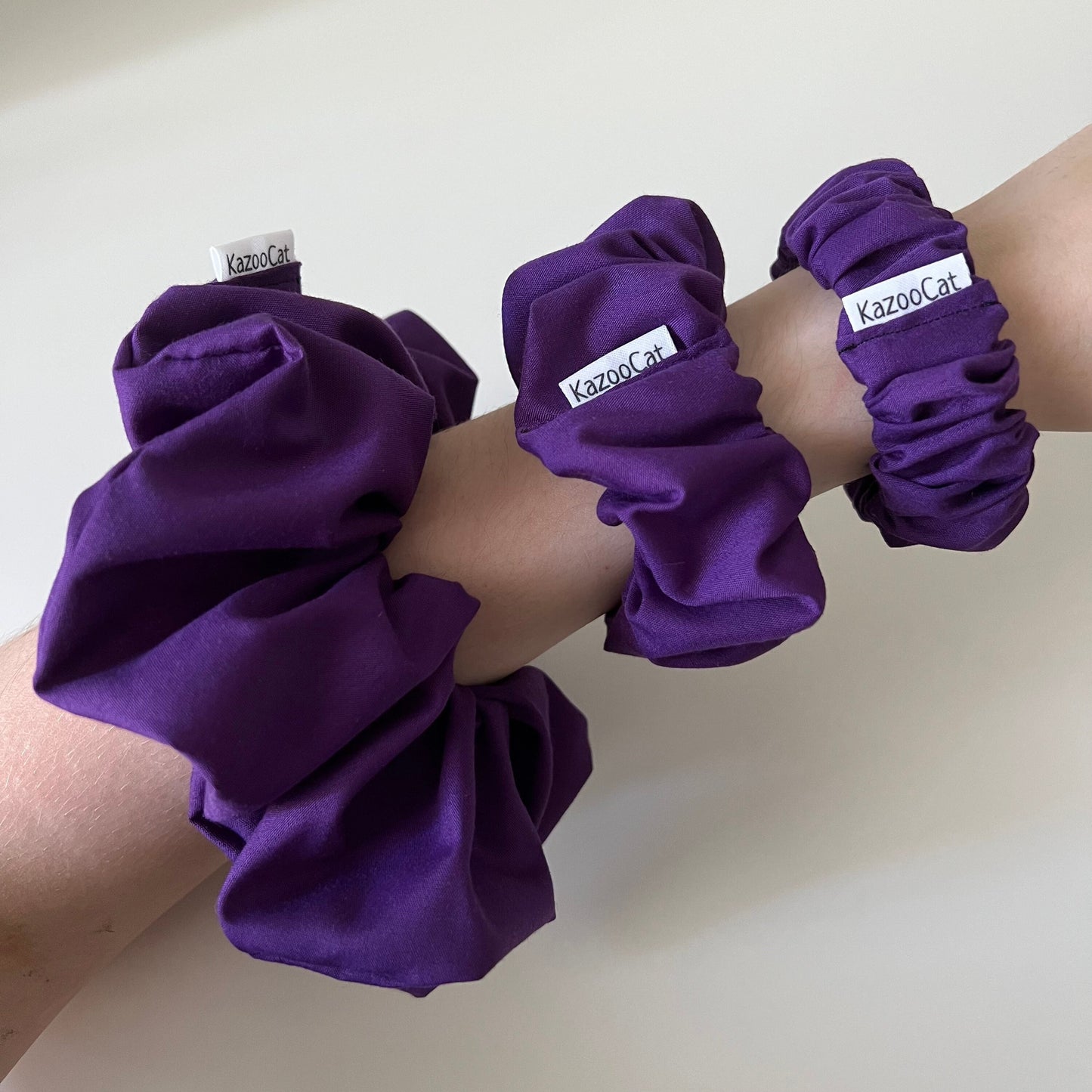 Dark Purple Scrunchie