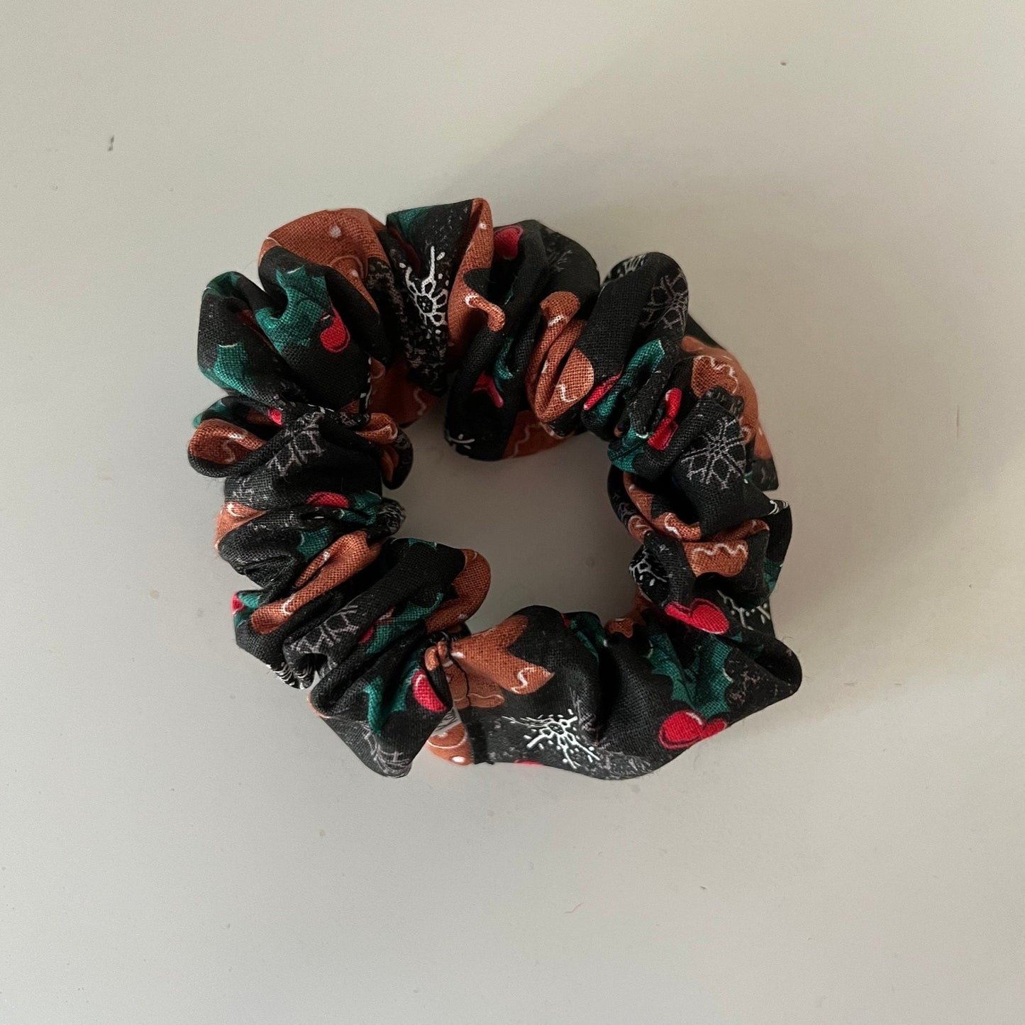 Gingerbread Man Scrunchie