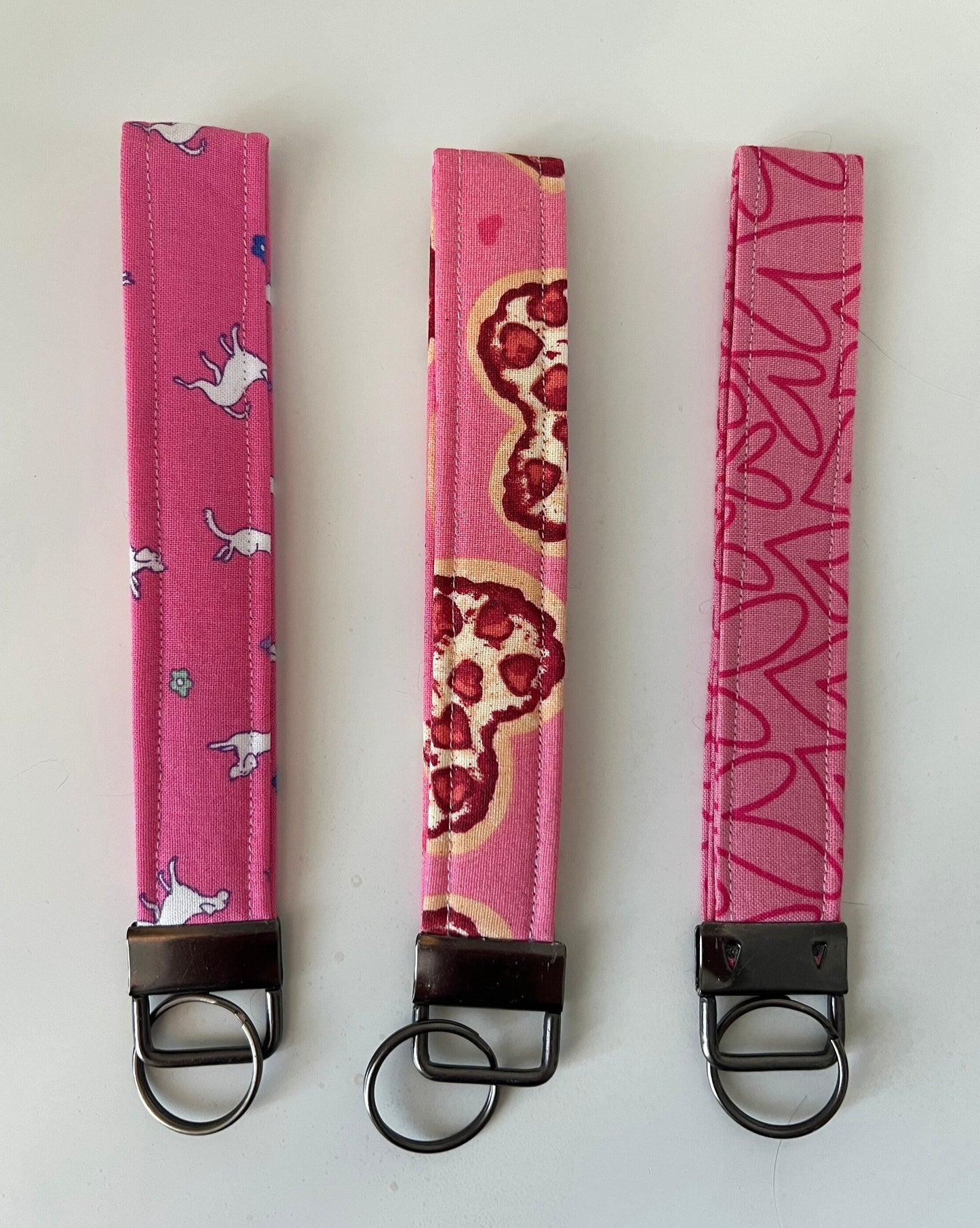 Valentine's Day Keyfob Wristlets 1"