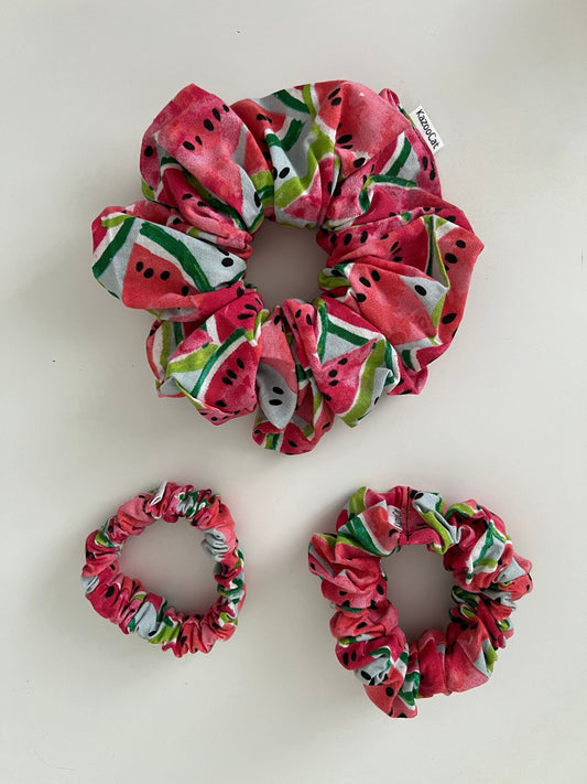 Watermelon Scrunchie