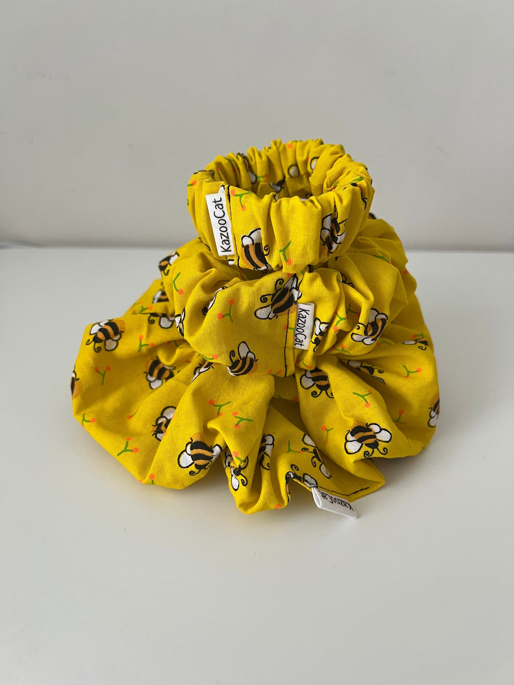 Happy Bee Scrunchie