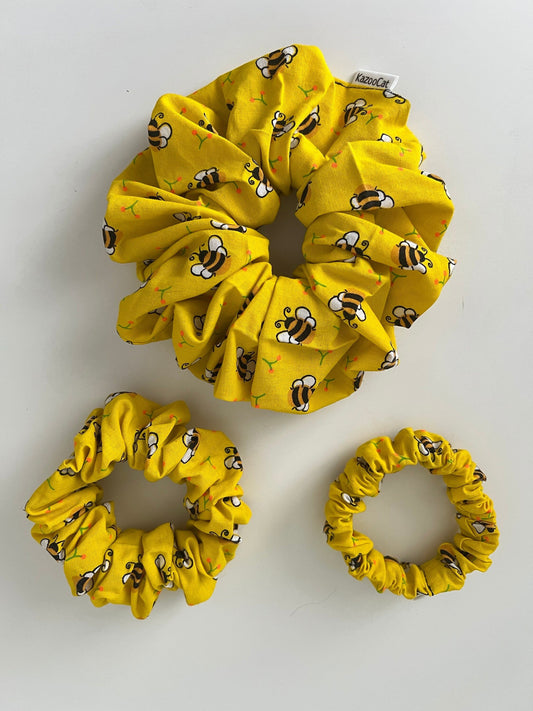 Happy Bee Scrunchie