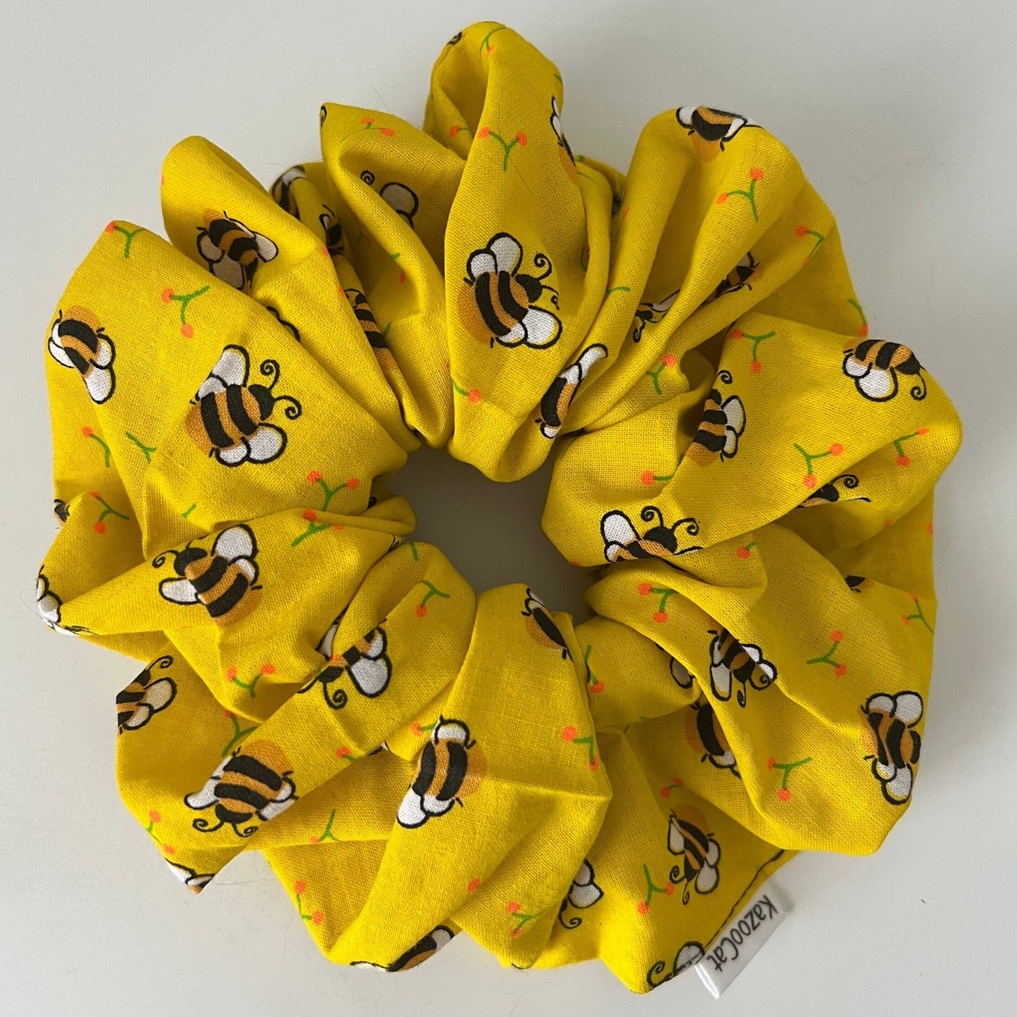 Happy Bee Scrunchie