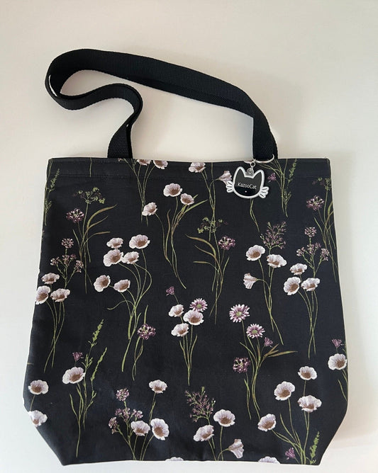 White Flowers Tote Bag