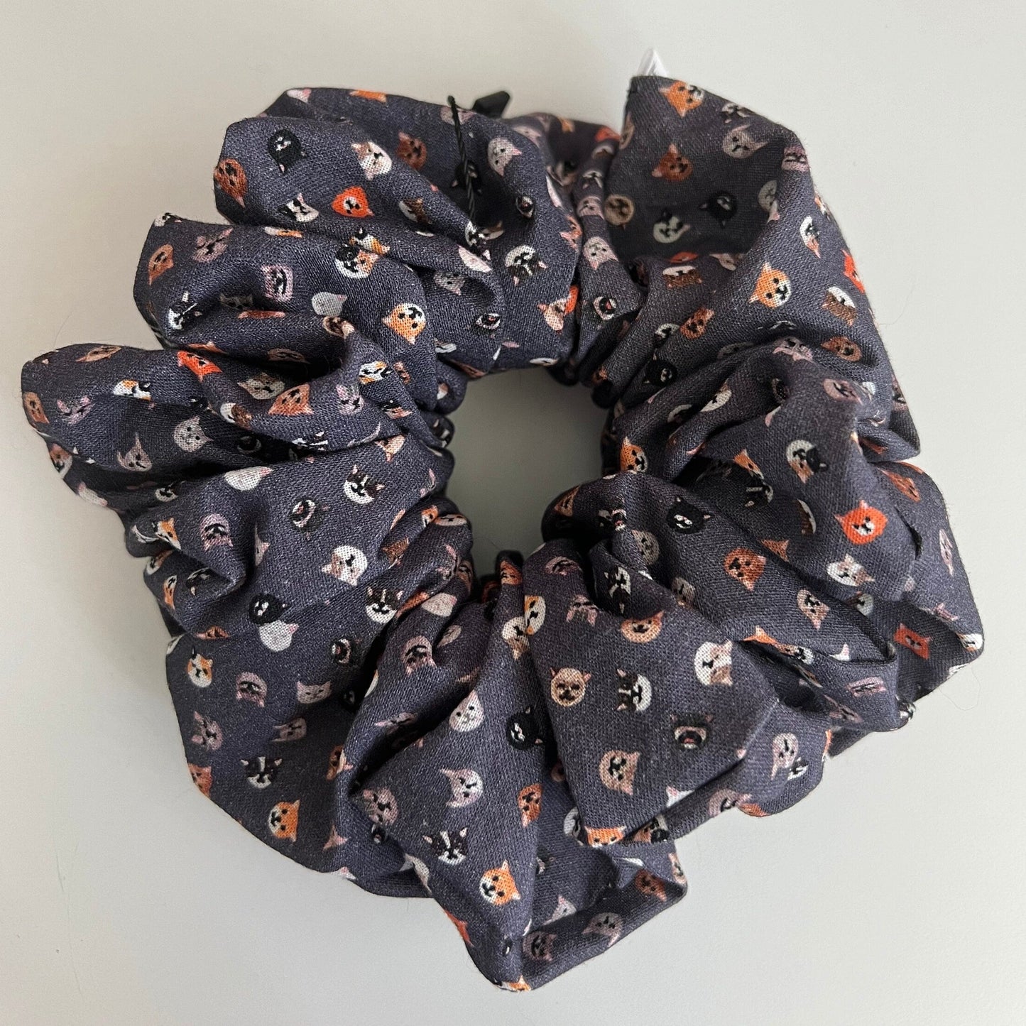 Mini cats and dogs scrunchie