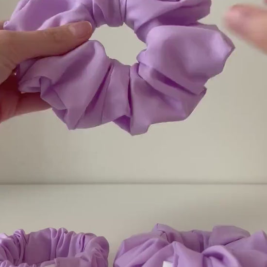 Light Purple Scrunchie -  Handmade Hair Accessory