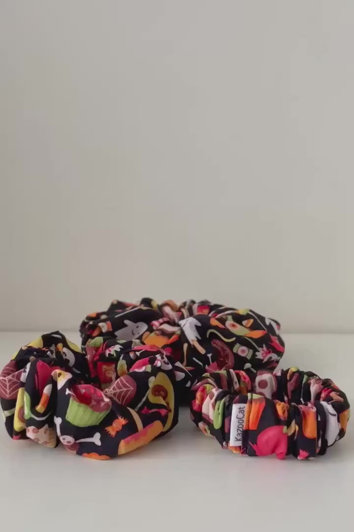 Halloween Scrunchie - Halloween Candy - Fun Halloween Accessory