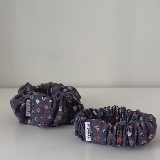 Mini cats and dogs scrunchie - Handmade Pet Lover Hair Accessory